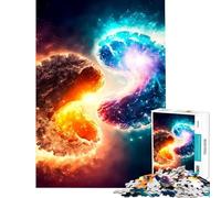 Jigsaw 1000 Pieces for Teenagers Big Bang Challenging To Complete Hand Speed Race Relaxing Games for Ages 14 And over (50x75cm)