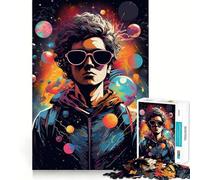 Jigsaw 1000 Pieces for Teenagers Boy Is Far Out Fine Joint Fun Brain Teasing Play Cozy Game Play Birthday Game Gift (50x75cm)
