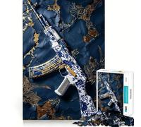 Jigsaw 1000 Pieces for Teenagers Broken Peace Sharp Cut Craft Mental Exercise Fun Chill Time Play Birthday Activity (38x52cm)