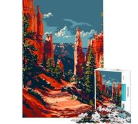 Jigsaw 1000 Pieces for Teenagers Bryce Canyon Utah USA for Educational Game Challenge Toy Relax Games Analysis And Logic Great Gifts And Toys (Size 50x75cm)