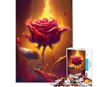 Jigsaw 1000 Pieces for Teenagers Burning Love V Educational Games Toy Intellectual Game Gifts For Birthdays Learning Educational (Size 75x50cm)