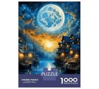 Jigsaw 1000 Pieces for Teenagers Calm Waters Teenager Puzzles Hands-on Game Perfect Decoration for Is Ideal As A Gift 70x50cm/1000pcs