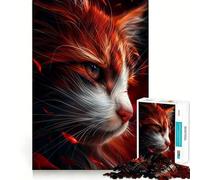 Jigsaw 1000 Pieces for Teenagers Cat My Funny Friend Precise Cut Art Smart Brain Toy Relax Play Time Birthday Activity (38x26cm)