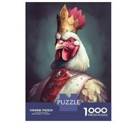 Jigsaw 1000 Pieces for Teenagers Chicken Spellbound Puzzle for Adults Relaxing Games Presents for Women for Is Ideal As A Gift 52x38cm/1000pcs