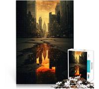 jigsaw 1000 pieces for teenagers City skyline für Lernspiel-Herausforderungsspielzeug einzigartiges Herausforderungsspiel75x50cm
