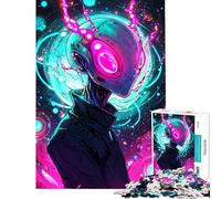 Jigsaw 1000 Pieces for Teenagers Cosmic Being Jigsaws for Adults Relax Games Perfect Decoration for Is Ideal As A Gifts (Size 38x26cm)