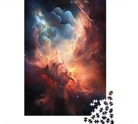 Jigsaw 1000 Pieces for Teenagers Cosmic Cloud Nebula Jigsaws for Adults Anti-Stress Toys Enhance Memory Birthday And Unique Gifts 38x26cm/1000pcs