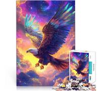 jigsaw 1000 pieces for teenagers Cosmic Eagles Flight Stressabbau Schwierige Herausforderung Geburtstagsgeschenk38x26cm