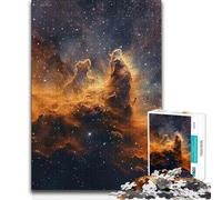 Jigsaw 1000 Pieces for Teenagers Cosmic Inferno - The Fiery Edge of Space Learning Educational Relaxing Games for Age 14+ Game (size 38x26cm)