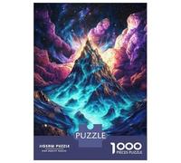 Jigsaw 1000 Pieces for Teenagers Cosmic Mountain Peak Puzzles for Adults Fun Games Stress Reliever Unique Gifts for Birthday And Christmas 70x50cm/1000pcs