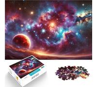 jigsaw 1000 pieces for teenagers Cosmic Nebula Landscape Stressabbau-Spielzeug Geschenke für Freunde und Familie52x38cm