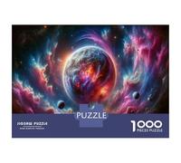 Jigsaw 1000 Pieces for Teenagers Cosmic Nebula Space Scene Jigsaws for Adults Anti-Stress Toys Enhance Memory for Is Ideal As A Gift 70x50cm/1000pcs