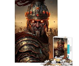 Jigsaw 1000 Pieces for Teenagers Cyborg Roman Officer Difficult And Challenge Pattern Assembly Impossible Game Suitable for People Aged 14 And Above (38x52cm)