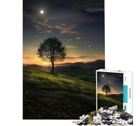 Jigsaw 1000 Pieces for Teenagers Daybreak Over The Valley for Educational Game Challenge Toy Brain Teaser Game Tough Challenge Secret Santa Gifts (Size 38x52cm)