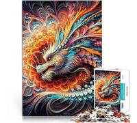 jigsaw 1000 pieces for teenagers Dragon of the Prism Realms Intellektuelles Spiel Tolle Geschenke und Spielzeuge50x70cm