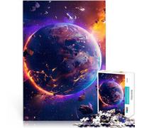 jigsaw 1000 pieces for teenagers Earth Under Attack Lernspiel-Herausforderungsspielzeug tolles Geschenk52x38cm