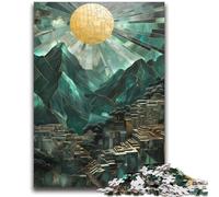 Jigsaw 1000 Pieces for Teenagers El Dorado Kintsugi Mosaic Birthday Present Practical Game Great Gift for Games 38x52cm