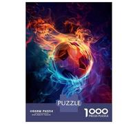 Jigsaw 1000 Pieces for Teenagers Fiery Match Jigsaws for Adults Brain Teaser Game Pattern Assembly Birthday And Unique Gifts 38x26cm/1000pcs