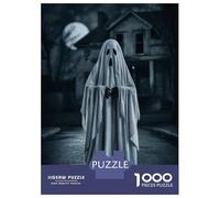 Jigsaw 1000 Pieces for Teenagers Ghostly Figure in Night Jigsaws for Adults Brain Teaser Game Pattern Assembly Birthday And Unique Gifts 70x50cm/1000pcs