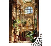 Jigsaw 1000 Pieces for Teenagers Grand Victorian Mansion Interior Puzzle for Adults Relaxing Games But Fun And Humorous Unique Gifts for Birthday And Christmas 38x26cm/1000pcs