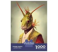 Jigsaw 1000 Pieces for Teenagers Grasshopper Unrealism Puzzles for Adults Fun Games Stress Reliever Unique Gifts for Birthday And Christmas 70x50cm/1000pcs