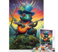 Jigsaw 1000 Pieces for Teenagers Groovy Steampunk Beats Home Decoration Toys Gift Birthday Hands-on Game Parent-child Interaction Size 38x52cm