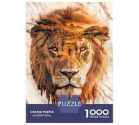 Jigsaw 1000 Pieces for Teenagers Guardian of The Plains Jigsaws for Adults Brain Teaser Game Pattern Assembly Birthday And Unique Gifts 38x26cm/1000pcs