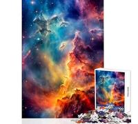 Jigsaw 1000 Pieces for Teenagers Infinite Nebula Jigsaws for Adults Puzzle For Family Fun Challenging To Complete Challenging Family Fun Game (38x26cm)
