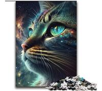 Jigsaw 1000 Pieces for Teenagers Interstellar Kitties Toy Intellectual Game Home Decoration Toy Wall Decor (size 38x52cm)