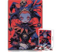 Jigsaw 1000 Pieces for Teenagers Jester Core Hand Speed Race Brain Teaser Game Great Gift for Games (size 38x26cm)