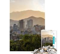 Jigsaw 1000 Pieces for Teenagers Kabul Cityscape at Sunset for Educational Game Challenge Toy Relax Games Analysis And Logic Great Gifts And Toys (Size 38x52cm)