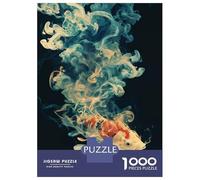 Jigsaw 1000 Pieces for Teenagers Koi Wisp Puzzles for Adults Fun Games Stress Reliever Unique Gifts for Birthday And Christmas 38x26cm/1000pcs