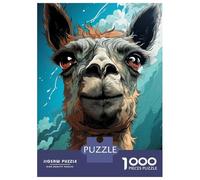 Jigsaw 1000 Pieces for Teenagers Llama Pop Extravaganza Adult Jigsaw Puzzle Relaxing Games Home Decoration Birthday And Unique Gifts 70x50cm/1000pcs