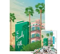 Jigsaw 1000 Pieces for Teenagers Los Angeles California Toys Educational Games Practical Game Birthday Present Secret Santa Gifts (size 50x75cm)