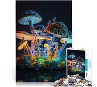 jigsaw 1000 pieces for teenagers magic mushrooms Spielspielzeug als Familiengeschenk Tolles Geschenk für Spiele38x26cm