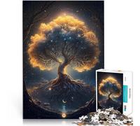 jigsaw 1000 pieces for teenagers Magical Tree of Life Brain Teaser Game 50x75cm deal as gifts for the whole family for Age 14 Years Up