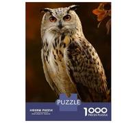 Jigsaw 1000 Pieces for Teenagers Majestic Owl Portrait Jigsaws for Adults Brain Teaser Game Pattern Assembly Birthday And Unique Gifts 70x50cm/1000pcs