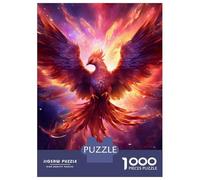 Jigsaw 1000 Pieces for Teenagers Majestic Phoenix Adult Jigsaw Puzzle DIY Toys Difficult Hard Unique Gifts for Birthday And Christmas 70x50cm/1000pcs
