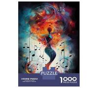Jigsaw 1000 Pieces for Teenagers Music Soul Harmony Puzzles for Adults Hands-on Game Enhance Memory Birthday And Unique Gifts 70x50cm/1000pcs