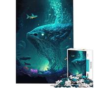 Jigsaw 1000 Pieces for Teenagers Mystical Worlds Ocean Help The Brain Exercise Wall Art Home Decoration Toys Suitable for People Aged 14 And Above (38x52cm)