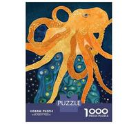 Jigsaw 1000 Pieces for Teenagers Octopus Dream Teenager Puzzles Hands-on Game Perfect Decoration for Is Ideal As A Gift 52x38cm/1000pcs
