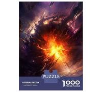 Jigsaw 1000 Pieces for Teenagers Planet Detonation Puzzles for Adults Fun Games Stress Reliever Unique Gifts for Birthday And Christmas 38x26cm/1000pcs