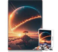 Jigsaw 1000 Pieces for Teenagers Planet Invasion Relaxing Gentle Leisure Pursuit Fine Smooth Cut Craft Toy Size 50x75cm