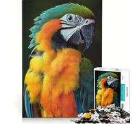 Jigsaw 1000 Pieces for Teenagers Pretty Parrots, Relaxing Games, Difficult Challenge, Artists' Collection, Fine Arts 38x52cm
