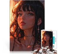 jigsaw 1000 pieces for teenagers Radiant Glow in Twilight Staycation: Zeit totschlagen Geburtstagsgeschenk75x50cm