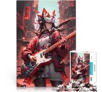 jigsaw 1000 pieces for teenagers Red Echo Anime Guitarist Schwierig und herausfordernd Geburtstagsgeschenke75x50cm