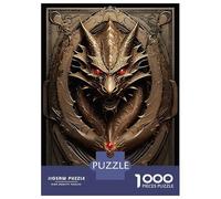 Jigsaw 1000 Pieces for Teenagers Regal Dragon Enchantment Adult Jigsaw Puzzle DIY Toys Difficult Hard Unique Gifts for Birthday And Christmas 70x50cm/1000pcs