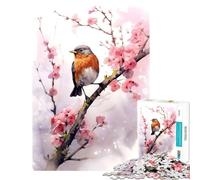 Jigsaw 1000 Pieces for Teenagers Robin Hood Birds Toys Educational Games Impossible Game Difficult Challenge Birthday Gifts (Size 75x50cm)