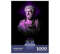 Jigsaw 1000 Pieces for Teenagers Royal Marcus Aurelius Quote Puzzle for Adults Relaxing Games But Fun And Humorous Unique Gifts for Birthday And Christmas 38x26cm/1000pcs