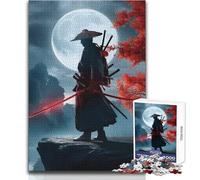Jigsaw 1000 Pieces for Teenagers Samurai Champloo Ideal for Cozy Downtime Fine Precision Die Cut Play Toy Size 38x52cm